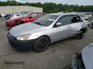 2003 Honda Accord LX z VIN 1HGCM55383A002614, wystawiony jako Copart lot #56611794 z przebiegiem 267 769 mil mil oraz Nie do naprawy • Non repairable. Historia ofert i sprzedaży dostępna na DreamBid. Obrazek 1.