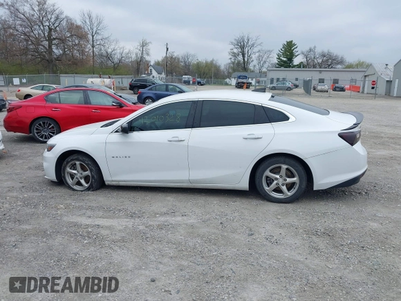 2018 Chevrolet Malibu LS with VIN 1G1ZB5ST3JF144252, listed as a IAAI auction lot 42010328 with 131,816 mi miles and . Bid and sale history available at DreamBid. Image 14.