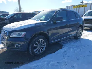 2014 Audi Q5 Premium Plus with VIN WA1LFAFP9EA115682, listed as a IAAI auction lot 41260091 with 145,744 mi miles. Bid and sale history available at carsss.com. Image 16.