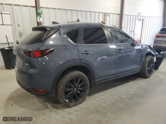 2021 Mazda CX-5 Touring with VIN JM3KFACM1M0422707, listed as a Copart auction lot 47111015 with 36,206 mi miles and Salvage Title. Bid and sale history available at carsss.com. Image 3.