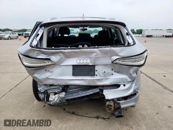 2015 Audi Q5 Premium Plus with VIN WA1DGAFP3FA008811, listed as a Copart auction lot 57514175 with Not provided miles and Salvage title. Bid and sale history available at DreamBid. Image 6.