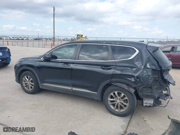 2019 Hyundai Santa Fe SE with VIN 5NMS23AD1KH074388, listed as a IAAI auction lot 41539007 with 123,570 mi miles. Bid and sale history available at carsss.com. Image 15.
