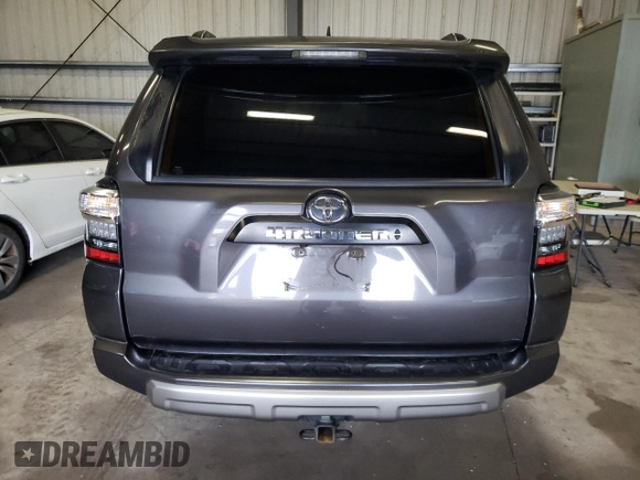 2022 Toyota 4Runner TRD Off Road Premium with VIN JTERU5JR0N5972743, listed as a Copart auction lot 44422585 with 107,559 mi miles and Salvage Title. Bid and sale history available at DreamBid. Image 6.