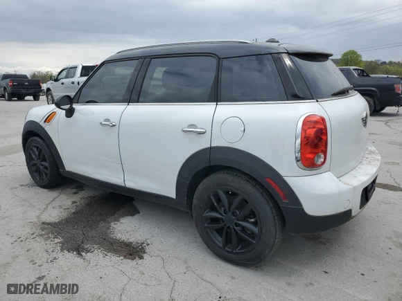 2012 MINI Cooper Countryman with VIN WMWZB3C58CWM05354, listed as a Copart auction lot 52602505 with 125,797 mi miles and Clean Title. Bid and sale history available at carsss.com. Image 2.