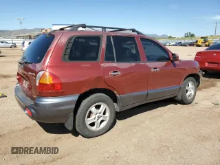 2002 Hyundai Santa Fe GLS with VIN KM8SC73D42U231286, listed as a Copart auction lot 71290624 with 187,534 mi miles and Salvage Title. Bid and sale history available at carsss.com. Image 3.