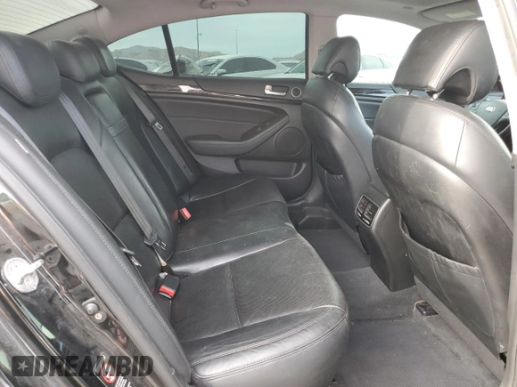 2014 Kia Cadenza Premium with VIN KNALN4D75E5122986, listed as a Copart auction lot 75049884 with 126,125 mi miles and Salvage Title. Bid and sale history available at carsss.com. Image 11.