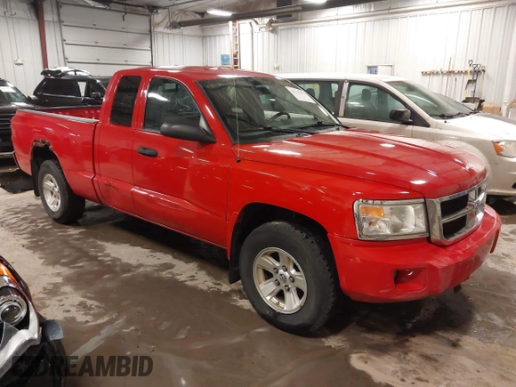 2008 Dodge Dakota SLT with VIN 1D7HW42K78S530057, listed as a IAAI auction lot 41175593 with 89,294 mi miles and . Bid and sale history available at carsss.com. Image 1.