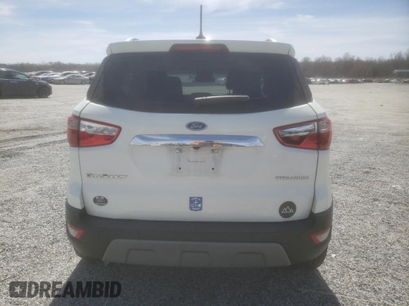 2019 Ford EcoSport Titanium with VIN MAJ3S2KE0KC276584, listed as a Copart auction lot 49955315 with 73,293 mi miles and Salvage Title. Bid and sale history available at DreamBid. Image 6.
