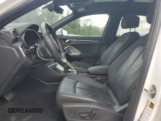 2020 Audi Q3 Premium with VIN WA1AECF32L1030604, listed as a Copart auction lot 57943755 with 61,261 mi miles and Non repairable. Bid and sale history available at DreamBid. Image 7.
