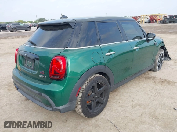 2022 MINI Hardtop 4 Door Cooper z VIN WMW33DK04N2P84250, wystawiony jako IAAI lot #42059692 z przebiegiem 34 238 mil mil oraz . Historia ofert i sprzedaży dostępna na DreamBid. Obrazek 4.