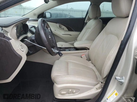 2014 Buick LaCrosse Leather с VIN 1G4GB5GR8EF138766, выставлен на аукционе Copart как лот 57898585 с пробегом 37 536 миль миль и Списание • Salvage title. История ставок и продаж доступна на DreamBid. Изображение 7.