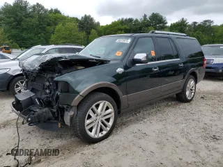 2016 Ford Expedition Max XLT with VIN 1FMJK1JT7GEF10786, listed as a Copart auction lot 58375975 with 118,169 mi miles and Salvage title. Bid and sale history available at DreamBid. Image 1.