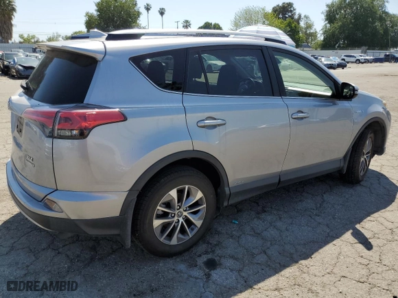 2018 Toyota RAV4 Hybrid LE Plus with VIN JTMRJREVXJD252457, listed as a Copart auction lot 43460395 with 47,159 mi miles and Salvage Title. Bid and sale history available at carsss.com. Image 3.