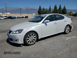 2009 Lexus IS 250 with VIN JTHBK262195103952, listed as a Copart auction lot 52252315 with 126,410 mi miles and Salvage Title. Bid and sale history available at carsss.com. Image 1.