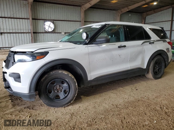 2021 Ford Explorer z VIN 1FM5K8AC7MNA08480, wystawiony jako Copart lot #77784154 z przebiegiem Nie podano mil oraz Szkoda całkowita • Salvage title. Historia ofert i sprzedaży dostępna na DreamBid. Obrazek 1.