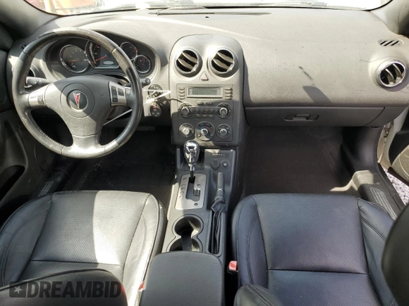 2006 Pontiac G6 GT with VIN 1G2ZH358664276821, listed as a Copart auction lot 52161295 with 68,030 mi miles and Salvage title. Bid and sale history available at DreamBid. Image 8.