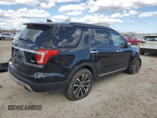 2016 Ford Explorer Platinum with VIN 1FM5K8HT2GGA64843, listed as a Copart auction lot 50070525 with 133,573 mi miles and Salvage Title. Bid and sale history available at DreamBid. Image 3.