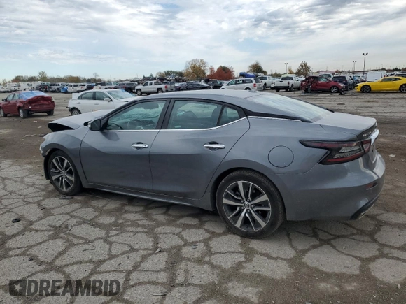 2022 Nissan Maxima SV z VIN 1N4AA6CV3NC503349, wystawiony jako Copart lot #77304034 z przebiegiem 39 382 mil mil oraz Szkoda całkowita • Salvage title. Historia ofert i sprzedaży dostępna na DreamBid. Obrazek 2.