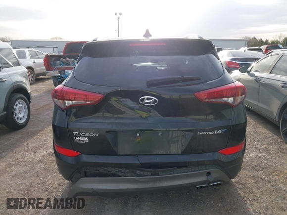2016 Hyundai Tucson Limited with VIN KM8J33A28GU157187, listed as a IAAI auction lot 41825266 with 137,649 mi miles. Bid and sale history available at carsss.com. Image 16.