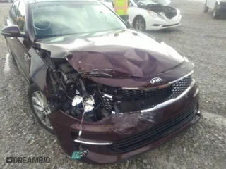2018 Kia Optima EX with VIN 5XXGU4L30JG215412, listed as a IAAI auction lot 37402705 with 99,524 mi miles. Bid and sale history available at carsss.com. Image 6.