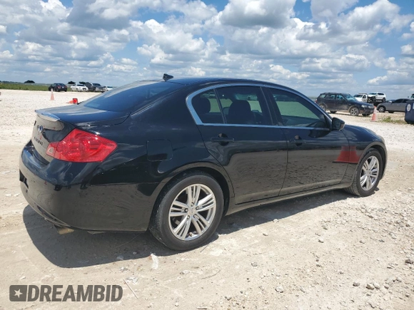 2011 Infiniti G25 Journey z VIN JN1DV6AP5BM831297, wystawiony jako Copart lot #55356125 z przebiegiem 241 663 mil mil oraz Czysty tytuł • Clean title. Historia ofert i sprzedaży dostępna na DreamBid. Obrazek 3.