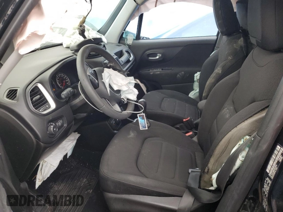 2018 Jeep Renegade Latitude z VIN ZACCJBBB0JPG75752, wystawiony jako Copart lot #55254665 z przebiegiem 57 727 mil mil oraz Szkoda całkowita • Salvage title. Historia ofert i sprzedaży dostępna na DreamBid. Obrazek 7.