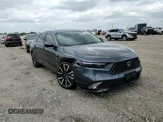 2024 Honda Accord Touring with VIN 1HGCY2F86RA093078, listed as a Copart auction lot 57392485 with 10,602 mi miles and Salvage title. Bid and sale history available at DreamBid. Image 14.