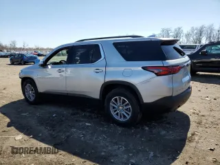 2022 Chevrolet Traverse LT Cloth with VIN 1GNEVGKW7NJ116290, listed as a Copart auction lot 50272815 with 93,140 mi miles and Non Repairable. Bid and sale history available at carsss.com. Image 2.