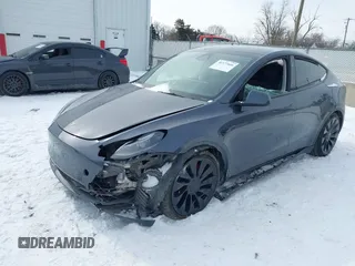 2023 Tesla Model Y Performance with VIN 7SAYGDEF0PF898181, listed as a IAAI auction lot 41577666 with 19,051 mi miles and . Bid and sale history available at DreamBid. Image 17.