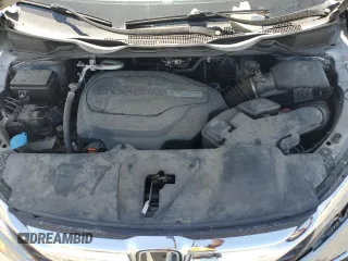 2018 Honda Odyssey Elite with VIN 5FNRL6H90JB062506, listed as a Copart auction lot 60336075 with 44,667 mi miles and Salvage title. Bid and sale history available at DreamBid. Image 12.