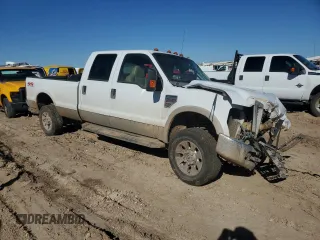 2008 Ford F-350 XL with VIN 1FTWW31R68EE33070, listed as a Copart auction lot 47026365 with 151,081 mi miles and Salvage Title. Bid and sale history available at DreamBid. Image 4.