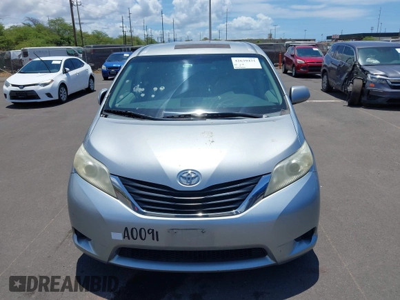 2011 Toyota Sienna LE AAS with VIN 5TDKK3DC0BS040975, listed as a IAAI auction lot 42639431 with 430,456 mi miles and . Bid and sale history available at DreamBid. Image 12.