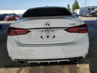 2020 Infiniti Q50 Sport z VIN JN1EV7AP0LM202316, wystawiony jako Copart lot #55100665 z przebiegiem 63 174 mil mil oraz Szkoda całkowita • Salvage title. Historia ofert i sprzedaży dostępna na DreamBid. Obrazek 6.