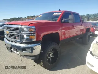 2015 Chevrolet Silverado 1500 LT with VIN 3GCUKRECXFG329571, listed as a Copart auction lot 49146285 with 145,336 mi miles and Clean Title. Bid and sale history available at carsss.com. Image 1.