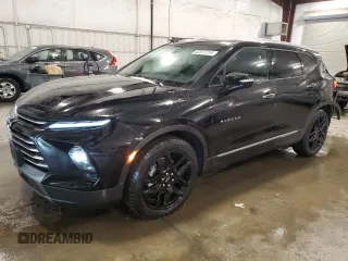 2024 Chevrolet Blazer Premier with VIN 3GNKBLRS9RS282077, listed as a Copart auction lot 82571714 with 5,192 mi miles and Salvage title. Bid and sale history available at DreamBid. Image 1.