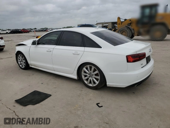 2016 Audi A6 Premium with VIN WAUFFAFCXGN043643, listed as a Copart auction lot 54610795 with Not provided miles and Salvage title. Bid and sale history available at DreamBid. Image 2.