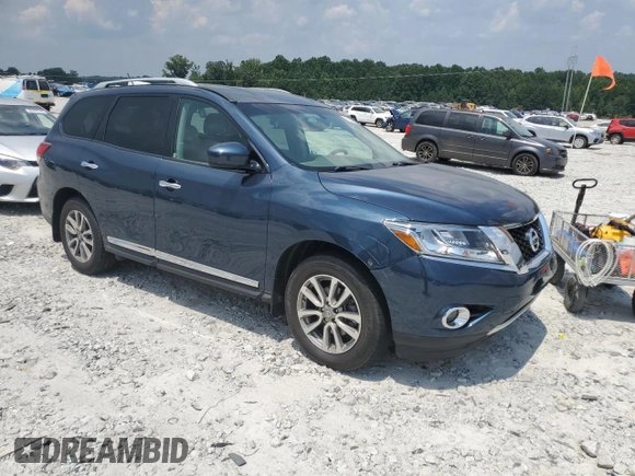 2014 Nissan Pathfinder Platinum with VIN 5N1AR2MN3EC695622, listed as a Copart auction lot 63743265 with 150,876 mi miles and Clean title. Bid and sale history available at DreamBid. Image 4.