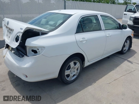 2010 Toyota Corolla with VIN 1NXBU4EE2AZ288893, listed as a IAAI auction lot 42065454 with 140,064 mi miles. Bid and sale history available at carsss.com. Image 4.