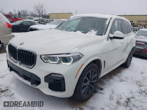 2020 BMW X5 M50i with VIN 5UXJU4C09LLE45658, listed as a IAAI auction lot 41307154 with 69,936 mi miles and . Bid and sale history available at DreamBid. Image 17.