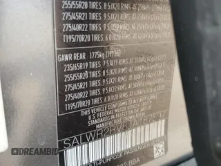 2018 Land Rover Range Rover Sport HSE with VIN SALWR2RV8JA187597, listed as a Copart auction lot 57568265 with 88,513 mi miles and Salvage title. Bid and sale history available at DreamBid. Image 13.