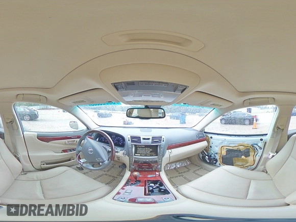 2007 Lexus LS 460 z VIN JTHBL46F075042974, wystawiony jako Copart lot #56526835 z przebiegiem 149 356 mil mil oraz Szkoda całkowita • Salvage title. Historia ofert i sprzedaży dostępna na DreamBid. Obrazek 14.