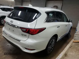 2020 Infiniti QX60 Luxe with VIN 5N1DL0MM5LC537886, listed as a Copart auction lot 50243325 with 50,241 mi miles and Salvage Title. Bid and sale history available at DreamBid. Image 3.