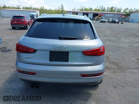 2017 Audi Q3 Premium Plus with VIN WA1HCCFS6HR003457, listed as a IAAI auction lot 42274572 with 54,546 mi miles and . Bid and sale history available at DreamBid. Image 17.