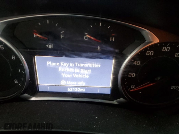 2020 GMC Terrain SLT with VIN 3GKALPEV8LL223505, listed as a Copart auction lot 56093415 with 62,132 mi miles and Salvage title. Bid and sale history available at DreamBid. Image 9.