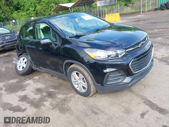 2020 Chevrolet Trax LS with VIN 3GNCJKSB8LL226077, listed as a IAAI auction lot 42157425 with 99,947 mi miles and . Bid and sale history available at DreamBid. Image 1.