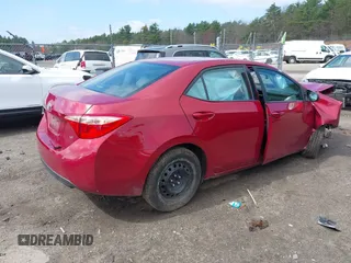 2018 Toyota Corolla L with VIN 2T1BURHEXJC991572, listed as a IAAI auction lot 42076522 with 38,905 mi miles and . Bid and sale history available at DreamBid. Image 4.
