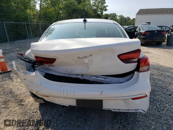 2023 Kia Rio S with VIN 3KPA24AD3PE597752, listed as a Copart auction lot 64836674 with 8,434 mi miles and Salvage Title. Bid and sale history available at carsss.com. Image 6.