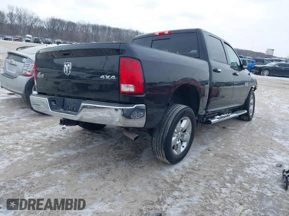 2018 Ram 1500 Big Horn with VIN 3C6RR7LG2JG241027, listed as a IAAI auction lot 41630118 with 103,033 mi miles. Bid and sale history available at carsss.com. Image 4.