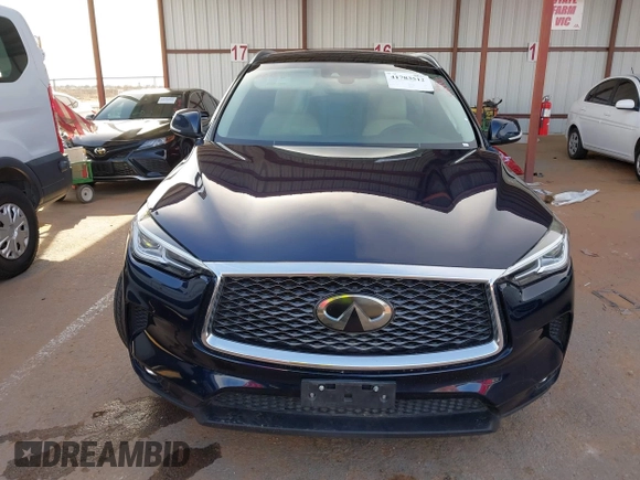 2019 Infiniti QX50 LUXE with VIN 3PCAJ5M19KF145236, listed as a IAAI auction lot 41783512 with 95,206 mi miles. Bid and sale history available at carsss.com. Image 12.