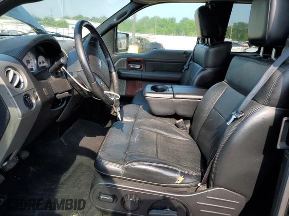 2006 Ford F-150 XLT with VIN 1FTPX14V76FB47864, listed as a Copart auction lot 60227005 with 185,824 mi miles and Salvage title. Bid and sale history available at DreamBid. Image 7.